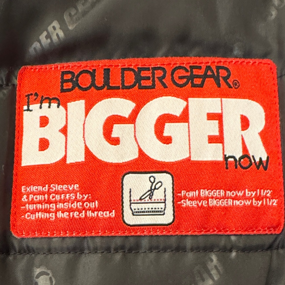 Boulder Gear Kids' Red and Black Snow Jacket - Picture 3 of 5